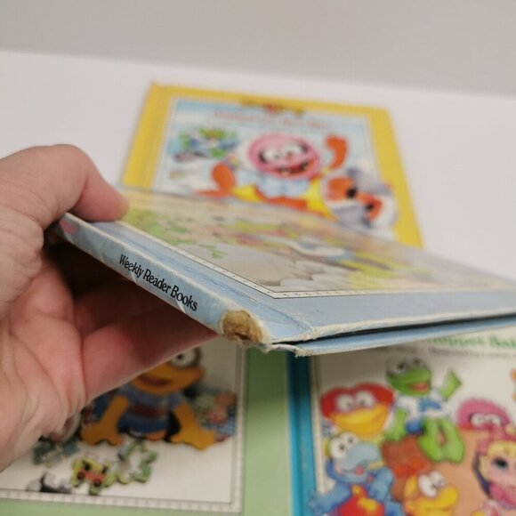 Muppet Babies Books Set of 5 Vintage Jim Henson Kids Stories Miss Piggy Kermit F - Picture 8 of 9